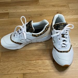 New Balance 997H Sneaker with Leopard print